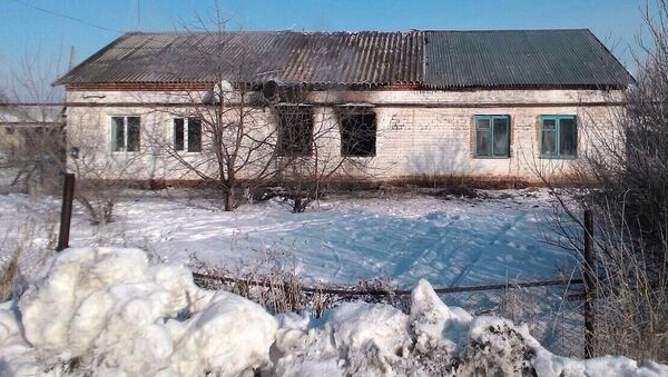 Последствия возгорания в одной из квартир дома в селе Лозовка Самарской области. 14 февраля 2018