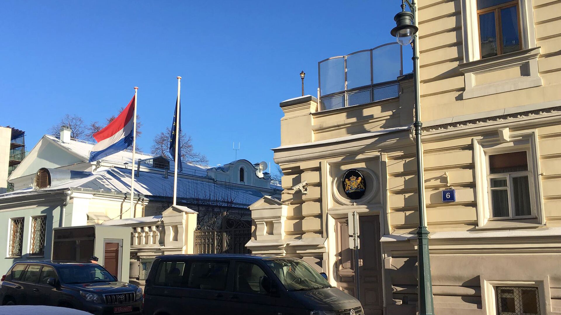 Здание посольства Нидерландов в Москве - РИА Новости, 1920, 26.02.2021