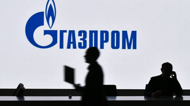 Стенд компании Газпром на Российском инвестиционном форуме в Сочи. Архивное фото.