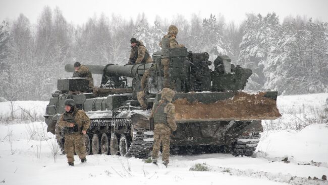 Военнослужащие вооруженных сил Украины. Архивное фото