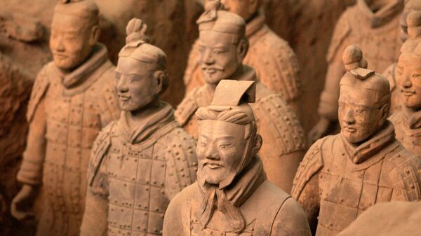 В Музее терракотовых воинов эпохи династии Цинь