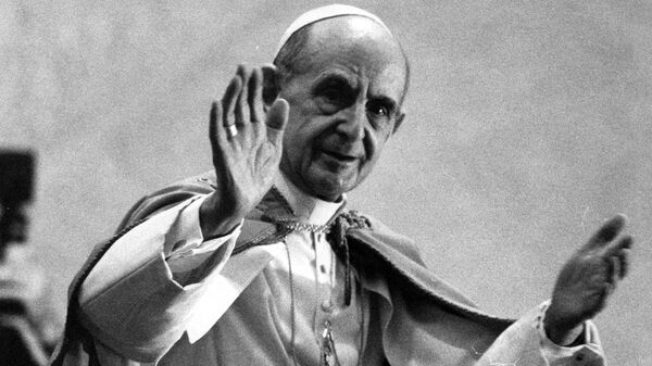 Папа римский Павел VI. Архивное фото