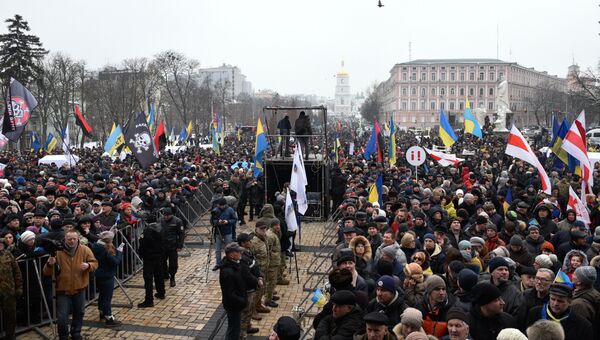 Митинг сторонников Михаила Саакашвили. Архивное фото