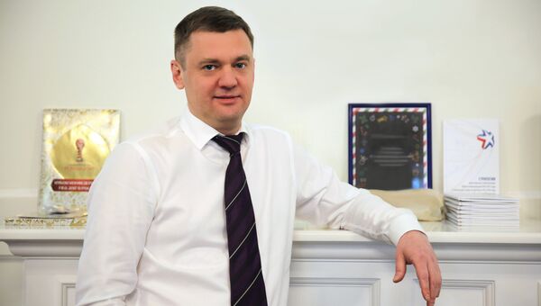 Генеральный директор АНО Транспортная дирекция чемпионата мира по футболу 2018 года в Российской Федерации Кирилл Поляков