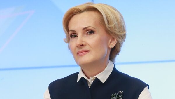 Заместитель председателя Государственной Думы РФ Ирина Яровая. 20 февраля 2018