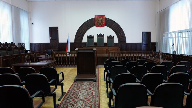 Зал судебных заседаний. Архивное фото