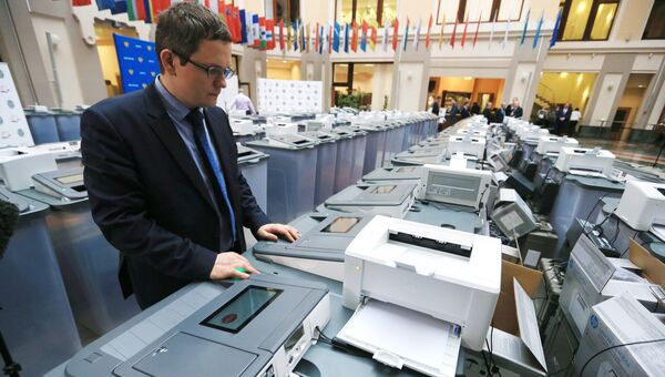 Комплексы обработки избирательных бюллетеней в ЦИК РФ