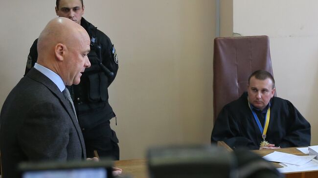 Суд над бывшим мэром Одессы Геннадием Трухановым в Киеве. Архивное фото