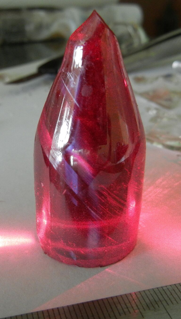 Искусственный кристалл селедина галлия