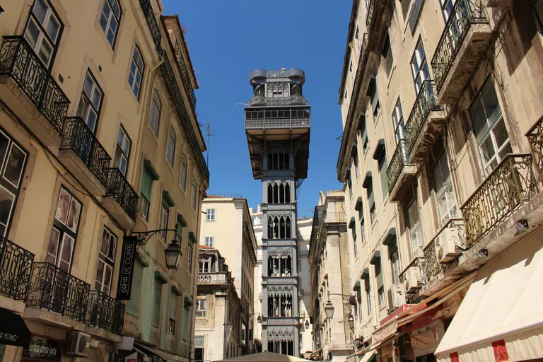 Лифт de Santa Justa, Португалия Лифт de Santa Justa, Португалия