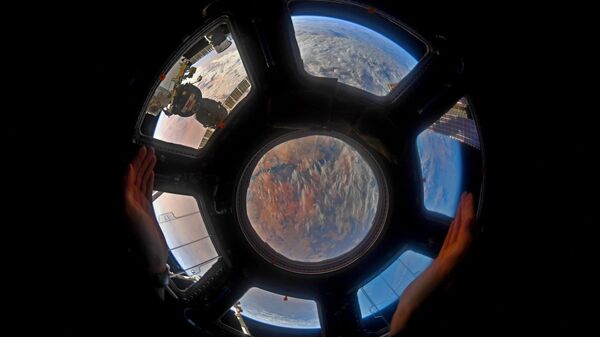 Вид на Землю с борта МКС. Архивное фото