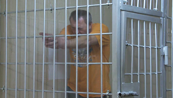 Голый дебошир, задержанный в аэропорту Новосибирска