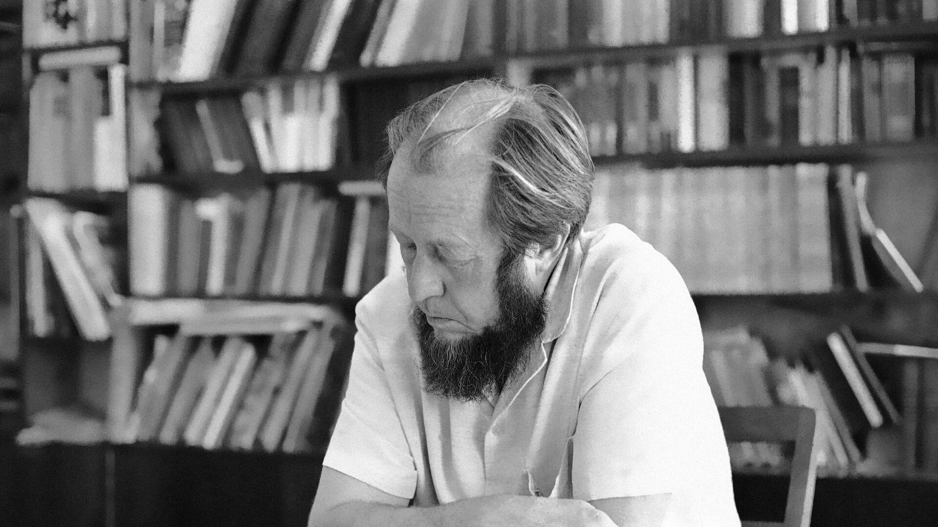 Писатель Александр Солженицын. 1973 год  - РИА Новости, 1920, 08.10.2021