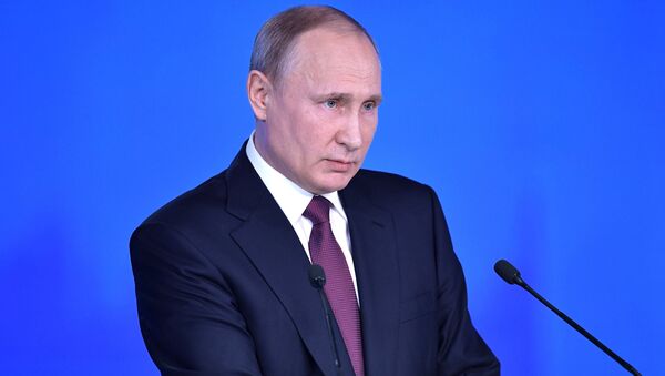 Президент РФ Владимир Путин. архивное фото