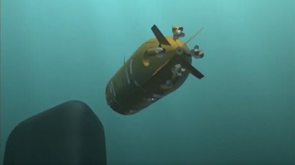 Демонстрация принципа действия океанской многоцелевой системы с беспилотными подводными аппаратами