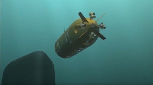 Демонстрация принципа действия океанской многоцелевой системы с беспилотными подводными аппаратами