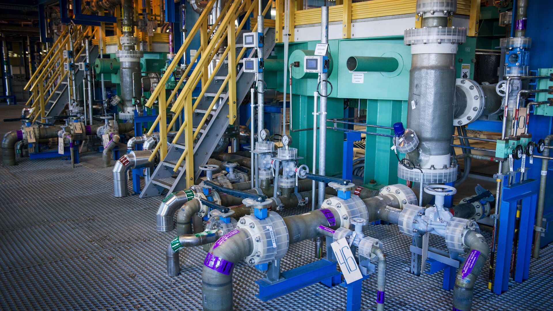 Завод по производству гипохлорита натрия в районе Некрасовка - РИА Новости, 1920, 05.09.2025