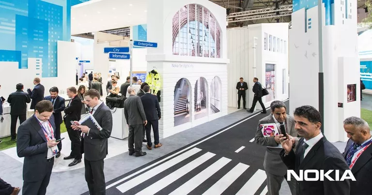 Стенд Nokia на Mobile World Congress 2018 Стенд Nokia на Mobile World Congress 2018
