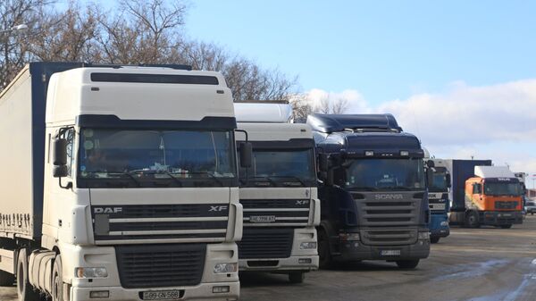 Около 230 грузовиков из Калининградской области стоят на границе с Литвой