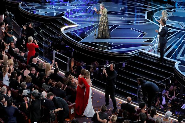 Фрэнсис МакДорманд на церемонии вручения премии Оскар