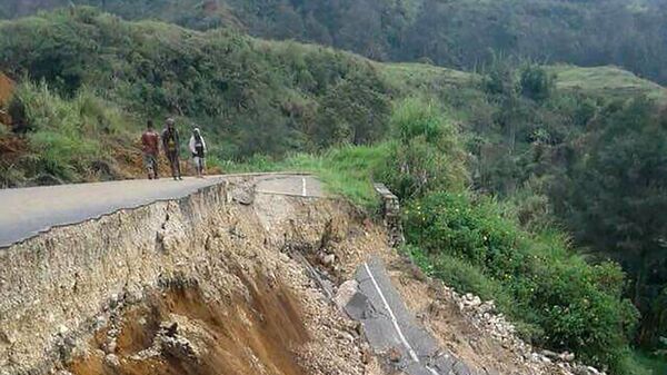 Последствия землетрясения в Папуа–Новой Гвинее