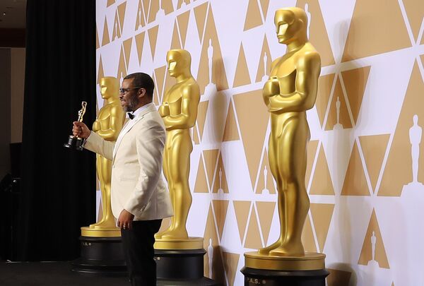 Джордан Пил на церемонии вручения премии Оскар