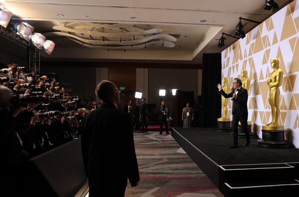 Гэри Олдман на церемонии вручения премии Оскар