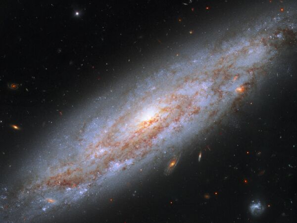 Галактика NGC 3972 в созвездии Большой Медведицы