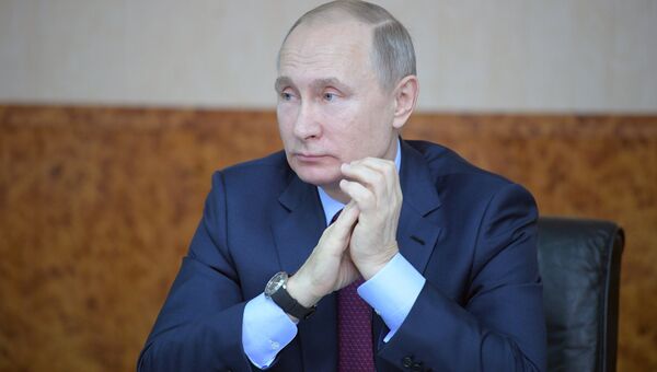 Президент РФ Владимир Путин. 7 марта 2018