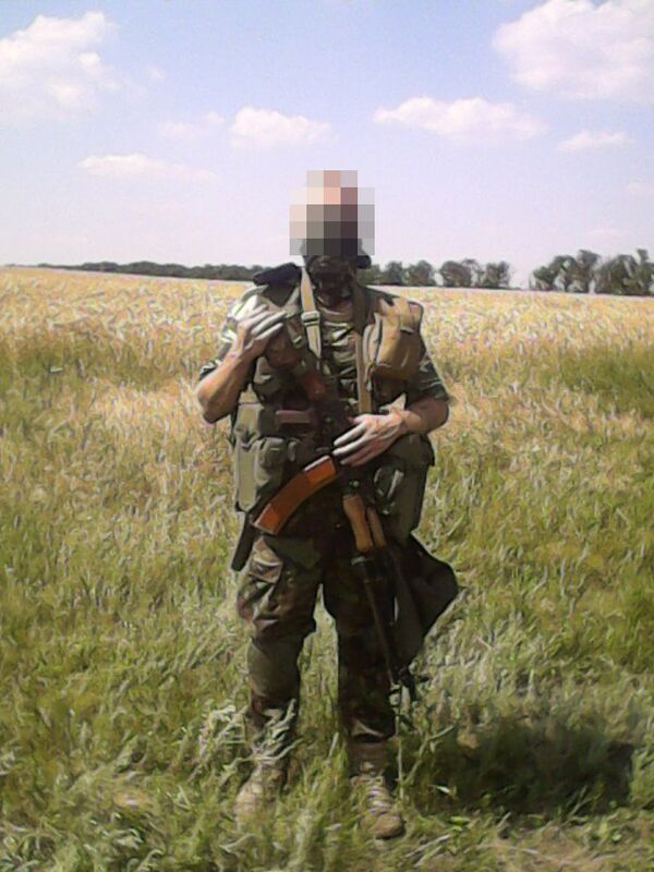 Боец батальона Айдар Евгений Боец батальона Айдар Евгений