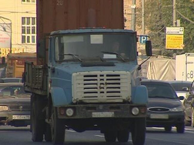 Грузовики не пустят в центр Москвы