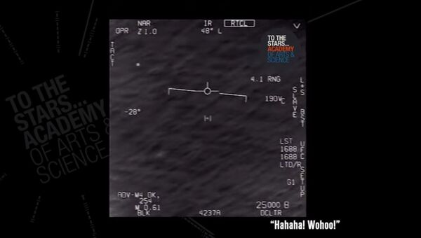Опубликовано новое видео перехвата НЛО американскими истребителями