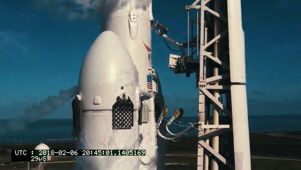 Илон Маск опубликовал новое видео запуска ракеты Falcon Heavy