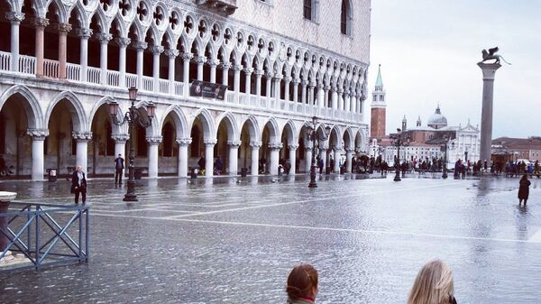 Наводнение в Венеции. 12 марта 2018