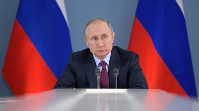 Президент РФ Владимир Путин. Архивное фото