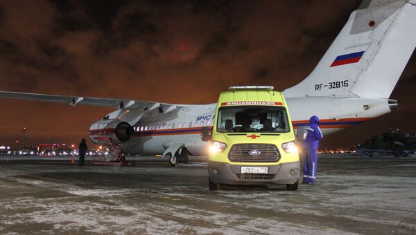 Спецборт МЧС России осуществил санитарно-авиационную эвакуацию трёх тяжелобольных из Грозного и Симферополя в Нижний Новгород и Санкт-Петербург