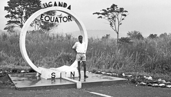 Линия экватора в нескольких десятках миль от Кампалы