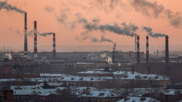Загрязнение воздуха. Архивное фото