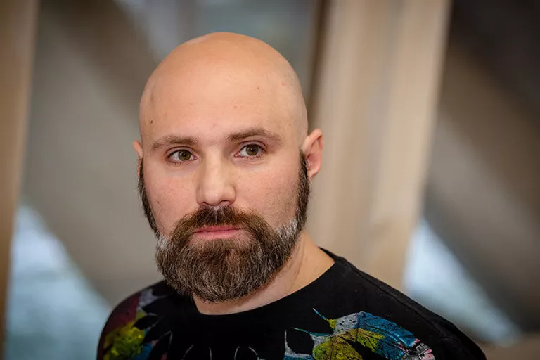 Алхаз Селезнев, медицинский работник детского хосписа Алхаз Селезнев, медицинский работник детского хосписа