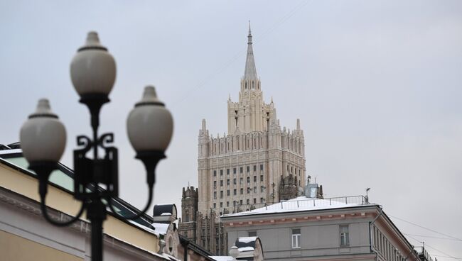 Здание министерства иностранных дел РФ. Архивное фото