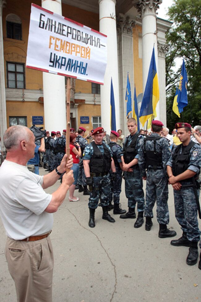 Митинг в Симферополе