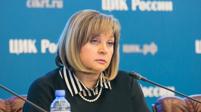 Глава ЦИК России Элла Памфилова. Архивное фото
