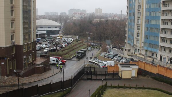Ситуация возле Генерального консульства Российской Федерации в Одессе. 18 марта 2018