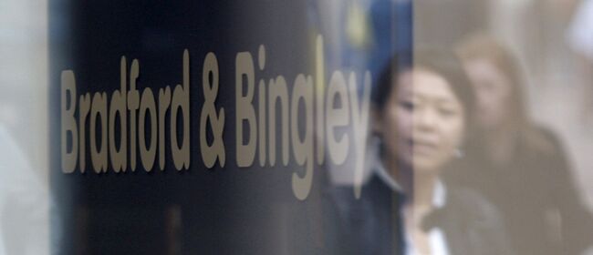 Британский ипотечный банк Bradford & Bingley в Бирмингеме