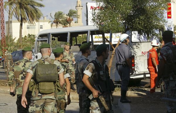 Взрыв в городе Триполи на севере Ливана