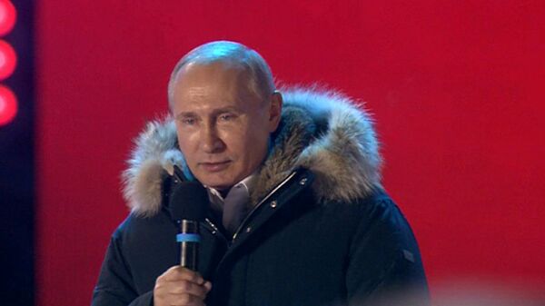 Путин о голосовании на выборах: Вижу в этом доверие и надежду Путин о голосовании на выборах: Вижу в этом доверие и надежду