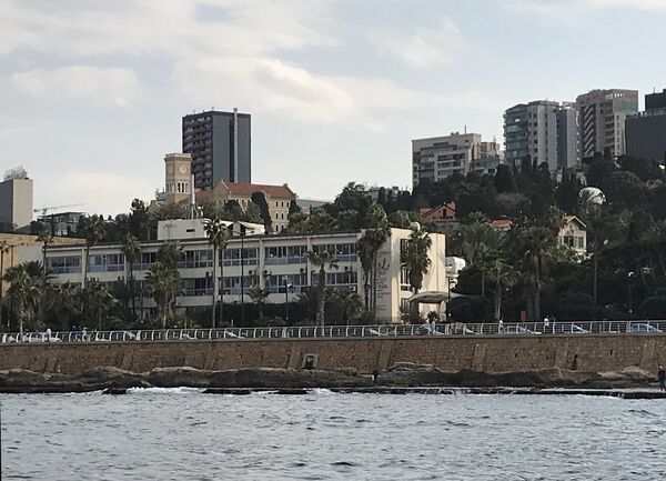 Вид на набережную в Бейрута