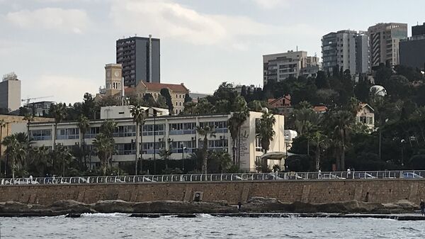 Вид на набережную в Бейруте