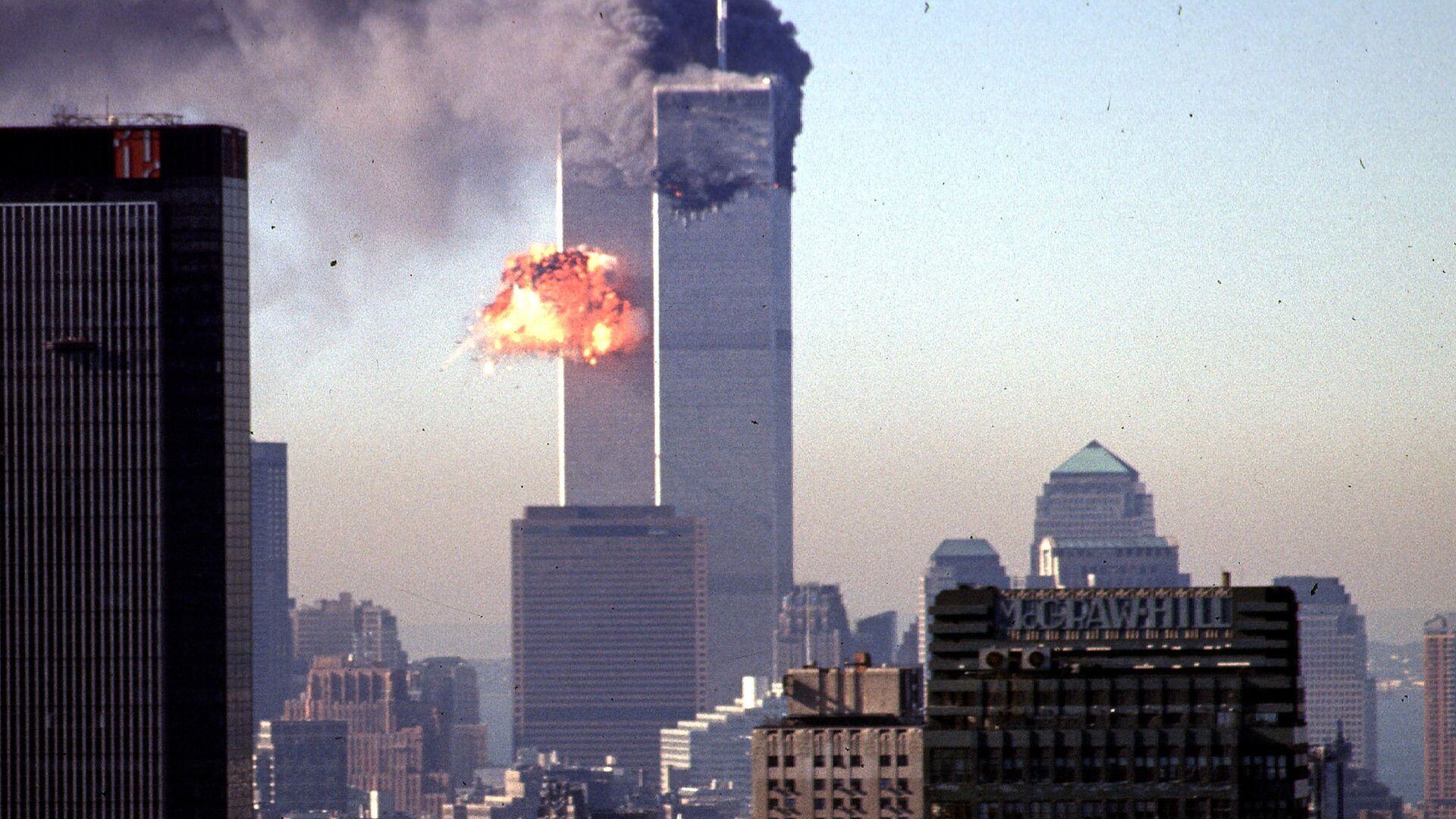 Террористический акт 11 сентября 2001 года в Нью-Йорке - РИА Новости, 1920, 05.09.2021