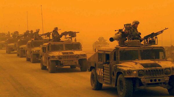 Первый разведывательно-дозорный батальон 1-й дивизии морской пехоты США в Ираке